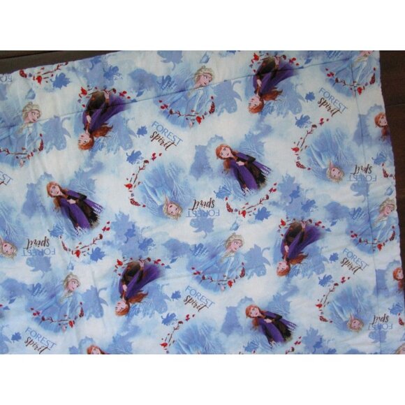 Disney Frozen 2 Forest Spirit Blanket Comforter Reversible -Elsa, Anna, Kristoff - Picture 8 of 14